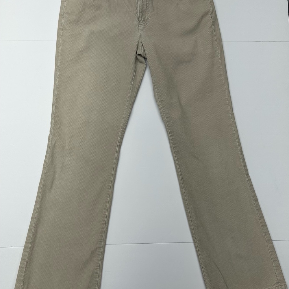 Banana Republic Women’s Beige Corduroy Pants Size 10 CASUAL PREPPY